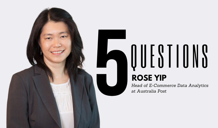 Five Questions with Rose Yip, Head of E-Commerce Data Analytics at Australia Post